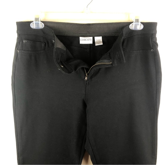 Chico’s Black Crop - Picture 2 of 6